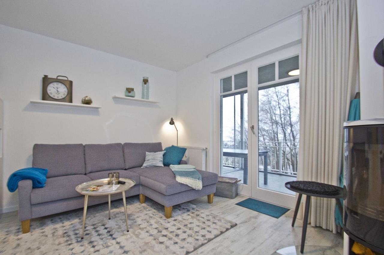 Ferienresidenz Zwei Bodden Fewo2-8 - Balkon, Sauna, Kamin Lietzow Buitenkant foto