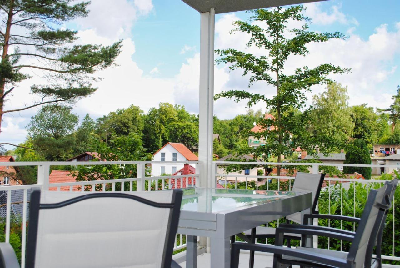 Ferienresidenz Zwei Bodden Fewo2-8 - Balkon, Sauna, Kamin Lietzow Buitenkant foto